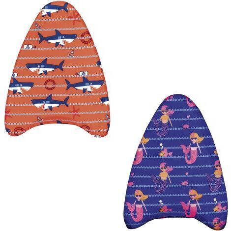 Tavola Da Nuoto In Schiuma EVA Con Maniglie – Blu, 40x29x2.5 Cm, A Forma Di U, Galleggiante, Per Bambini E Adulti Fino A 90 Kg, Kickboard Per Piscina - 4