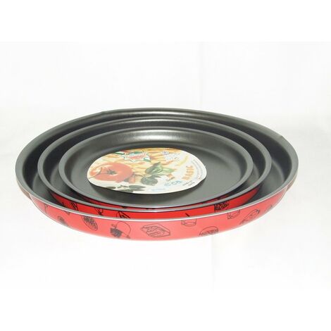 TESTO PIZZA / CROSTATA I ALLUMINIO TONDO CM 24/28/32 - CA 299 (1/5)