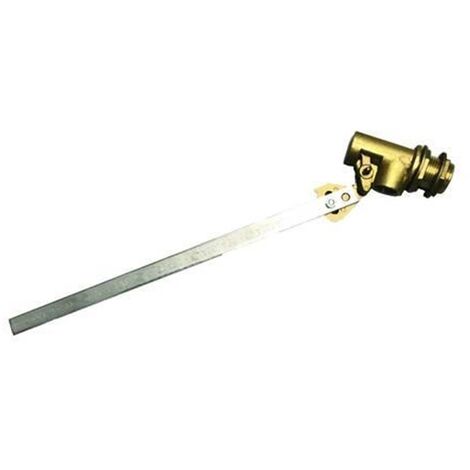 RUBINETTO A GALLEGGIANTE CORPO OTTONE ASTA PIATTA INOX M 3/4"mm.300 - ø mm.8 (1/5)
