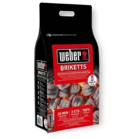 1PZ CARBONE VEGETALE PER GRILL 'BRIQUETTE' KG 3 CA.