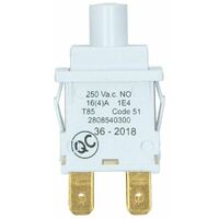 Beko Interruttore A Pulsante Originale Per Lavatrice – Ricambio Per Modelli WM6167S, WM8127W E Compatibili (2827990100) - 3