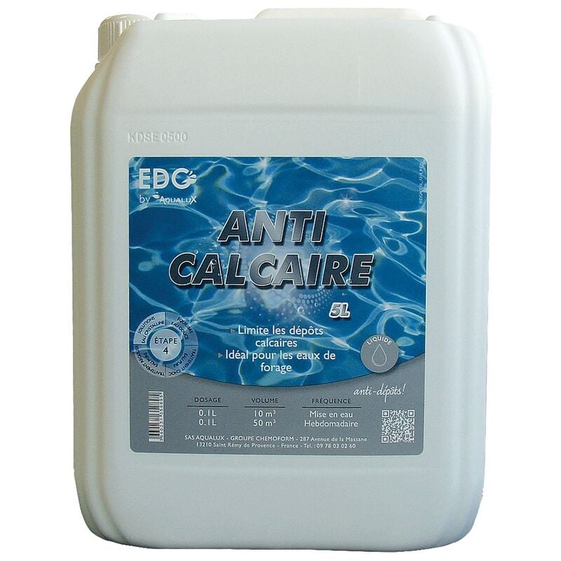 EDG by AQUALUX INTERNATIONAL Anti CALCAIRE Liquide Anti Calcaire