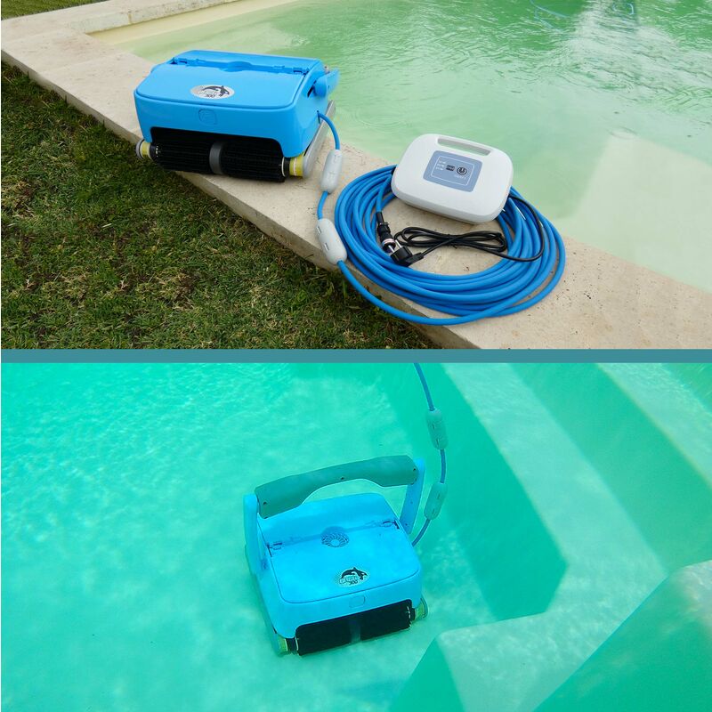 Robot Piscine ORCA 300 - Autonome - Fond / Paroi / Ligne d'Eau