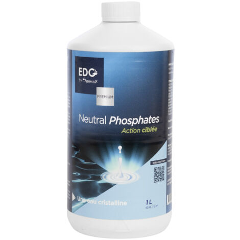 Neutral Phosphates Piscine - Stop Phosphates Algues Vertes Piscine - Bidon 1L - Edg by Aqualux (1/5)
