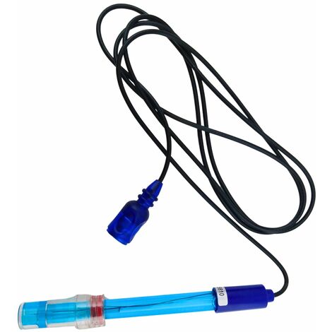 Aqualux – Sonde pH pour pompe doseuse MIXYPUMP – Longueur câble 3 m – Électrode avec fiche BNC – Installation verticale ou inclinée à 45°
