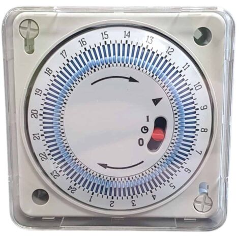 Minuteur Contacteur Programmations Journalières Extracteur Rail 16A 4000W