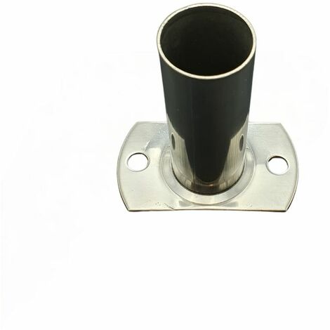 Platine De Fixation Echelle Piscine Hors Sol Bois Blanche 100759 Sans Visserie L'Unité