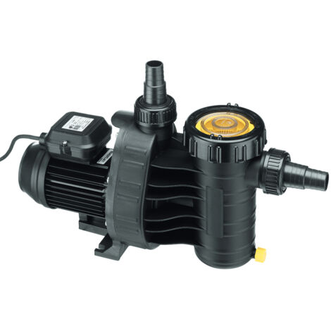 Pompe filtration piscine 3/4Cv – Débit max 14m3/h – Hauteur manométrique 12m – Monophasée 230V – Prête à connecter – Aquatechnix - 12Mce
