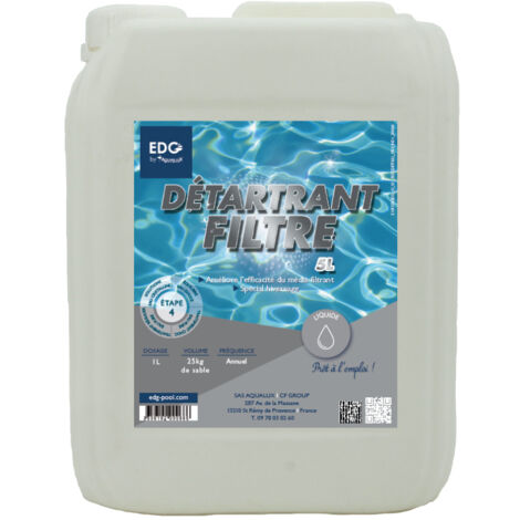 Détartrant filtre piscine 5 litres Aqualux