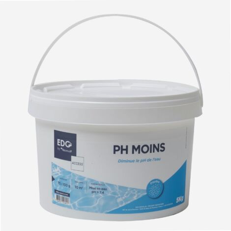 PH Moins Piscine - Baisse Le pH- Améliore Le Confort de Baignade et la Qualité de l'eau - Haute