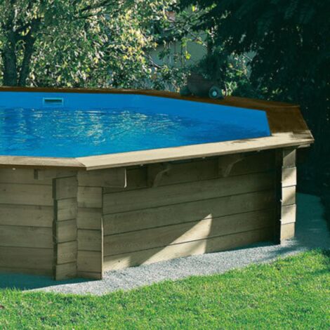 Liner Piscine Oogarden Nosy Be 120 Depuis 2017 Octogonal 4230X1147 Epaisseur Pro 75/100 Coloris Bleu