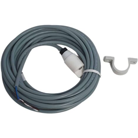 Sonde Skimmer Régul Niveau 2 Électrodes Avec Câble De 5M, Pour Un Contrôle Précis Du Niveau D'Eau.