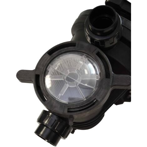 Pompe Filtration Piscine 1Cv 16M3/H - Couvercle Quicklock Sans Vis - Fournie Avec Raccords 50 - (À Utiliser En Complément D'Un Filtre À Sable Ou À Cartouche)