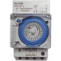 EDG – Horloge piscine modulaire pour coffret électrique – Programmation 24h – 16A 250V – Montage sur rail DIN – Alimentation 230V