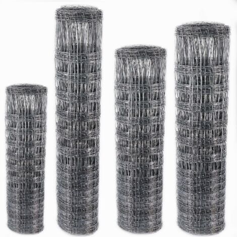 50m Clôture De Protection Contre La Faune Sauvage, Clôture Forestière, Clôture De Pâturage 80/6/15 Conception Robuste Poteaux De Clôture à Profil En Z De 1,5 M De Long