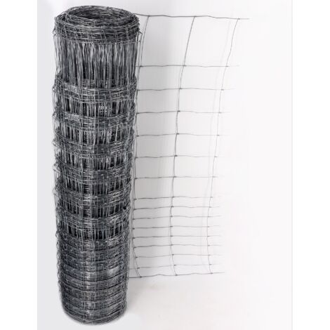 Fil Barbelé Galvanisé 50m - 1,7mm Pour Clôture Protection Animaux Et Sécurité