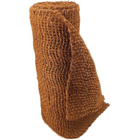 80 m filet anti-érosion en fibre de coco 1 m de large, film pour bassin de jardin, natte en fibre de coco 750 g (1/5)