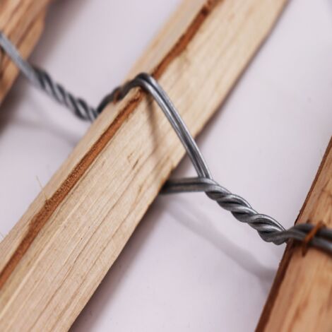 Ensemble Complet De 5 M De Palissade De 60 Cm De Haut, Espacement Des Lattes De 4 à 6 Cm Avec 5 Poteaux En Bois De 105 M De Long Et Agrafes De Clture En Bois 65721563