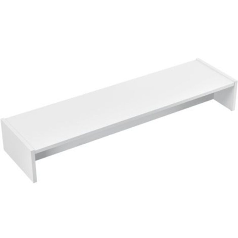 BEWISER Supporto Da Parete Per Monitor Ultrawide, Da 34 A 57 Pollici, Capacità 20 Kg, Braccio Ergonomico Con Molla Meccanica, VESA, Colore Bianco - 4