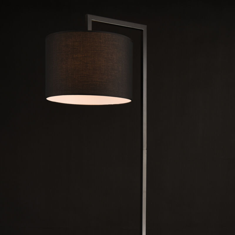 Lampadario A Sospensione SLV Tenora PD-1 - Cromo Con Paralume Nero, 3x E27, 156060 - 5