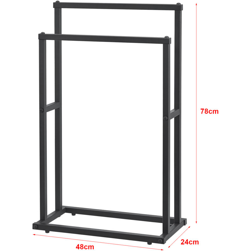 Portasciugamani da porta per bagno e cucina, barra porta