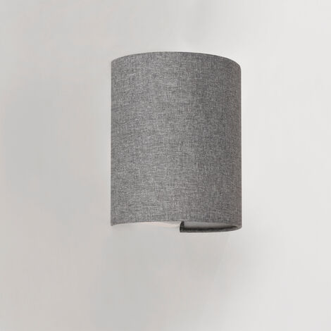 Moderni piccoli paralumi Set da 2 per lampade a candela, paralume Clip On a campana, che vengono fissati alla lampadina per lampada a sospensione da tavolo (beige