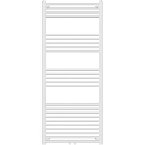 Scalda Asciugamani da Parete Voss ad Acqua Calda 120 x 60 cm Bianco