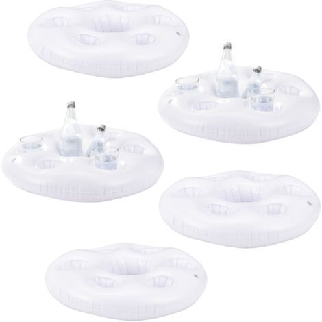 Supporto Per Bicchieri In Schiuma 8 Fori - Portabevande Da Asporto - Per Feste, Campeggio, Camper - Isolante Termico - Foto 5