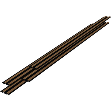 Set Blaricum di 4 Pannelli Murali 3D - Effetto Rovere NEU.HOLZ