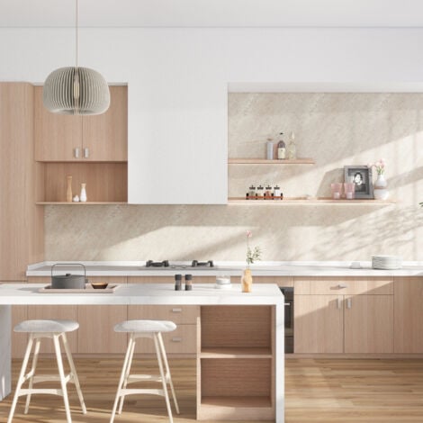 Pannelli Decorativi In PVC Effetto Marmo - 4 Pezzi 60x120 Cm - Rivestimento Pareti Per Bagno, Cucina, Casa - Foto 10