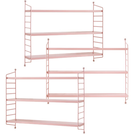 Staffe Per Mensole Amig - Angoli In Acciaio Per Ripiani, Bianco, 150x115 Mm, Portata 90 Kg - Foto 5