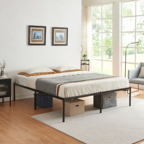 Rete Letto Matrimoniale In Bambù Sementa – Base Queen Con Doghe In Acciaio, 35.5 Cm Altezza, Facile Montaggio, Silenziosa, Peso Max 680 Kg - 3