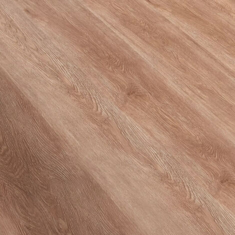 Pavimento SPC Effetto Legno 122x18 Cm - Set 10 Listoni Click, Copertura 2.2 M², Colore Rovere Nordico
