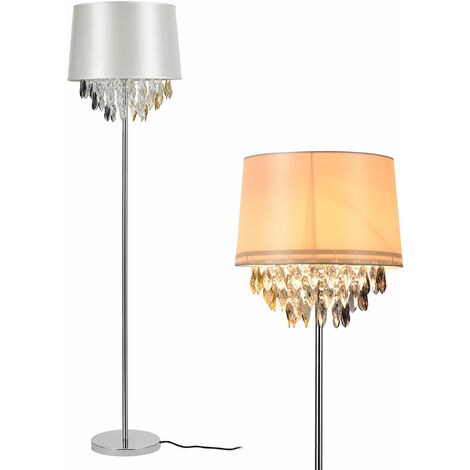 Lampade da terra in cristallo: eleganza e stile per l'illuminazione