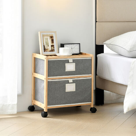 Comodino Cassettiera In Plastica 6 Cassetti: Componibile, Bianco E Blu, Versatile Per Casa E Ufficio