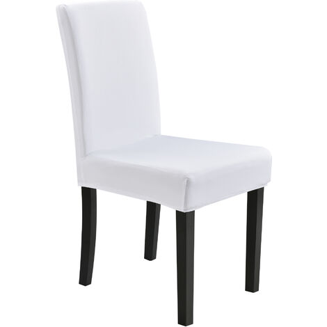 [neu.haus] Fodera per sedie - Bianco - Elastico per sedie in varie misure