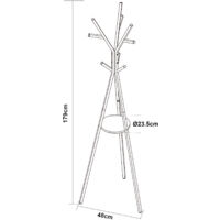 Asta Appendiabiti Retrattile In Alluminio 46 Cm - Risparmia Spazio In Armadio, Porta Fino A 30 Kg - 4