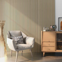 Set Vang di 4 Pannelli Fonoassorbenti Decorativi - Rovere NEU.HOLZ