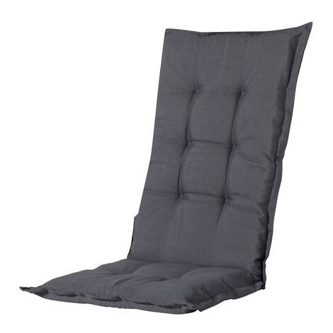 Coussin pour chaise haute PANAMA 105 x 50 cm - MADISON Série Classique - Gris