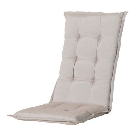Coussin pour chaise haute PANAMA 105 x 50 cm - MADISON Série Classique - Blanc