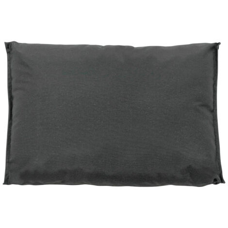 Coussin Loneta ECO 60 x 43 cm - MADISON Série Palette - Noir (1/2)