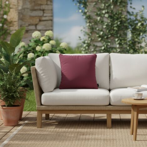 Coussin PANAMA 45 x 45 cm - MADISON Série Classique - Rouge