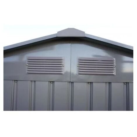 Abri de jardin en métal  - MJ 9,7 m² - Anthracite