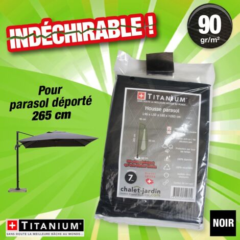 Housse TITANIUM® parasol déporté (1/4)
