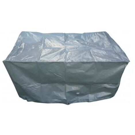 Housse barbecue rectangle TITANIUM® - ARGENT (1/4)