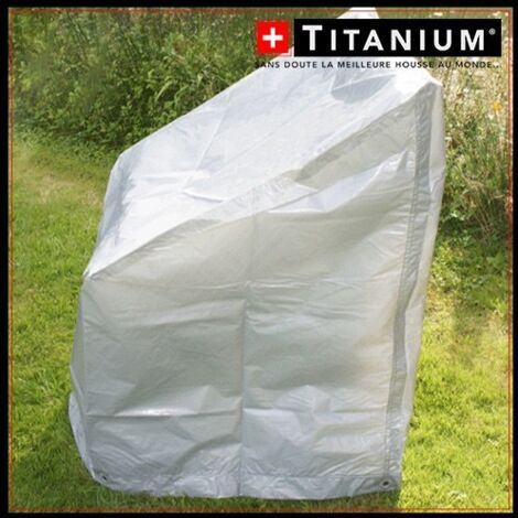 Housse pile de chaises TITANIUM® - ARGENT (1/5)
