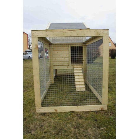 Poulailler - 3 à 4 poules u003d 1 bâche 2x3 m OFFERTE
