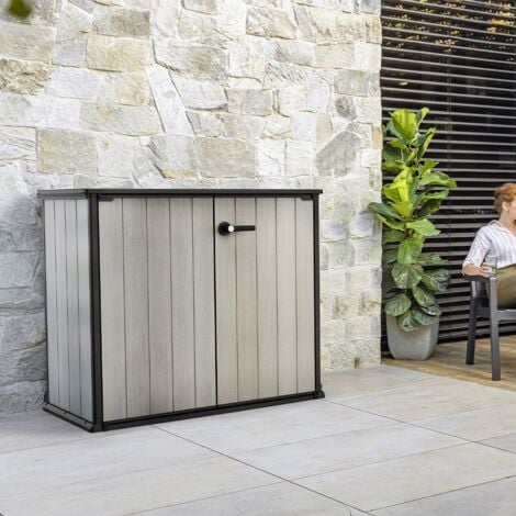 Armoire basse en résine OAKLAND BROSSIUM - 1000L
