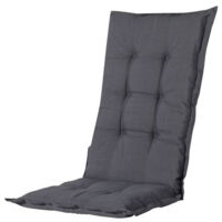 Coussin pour chaise haute PANAMA 105 x 50 cm - MADISON Série Classique - Gris