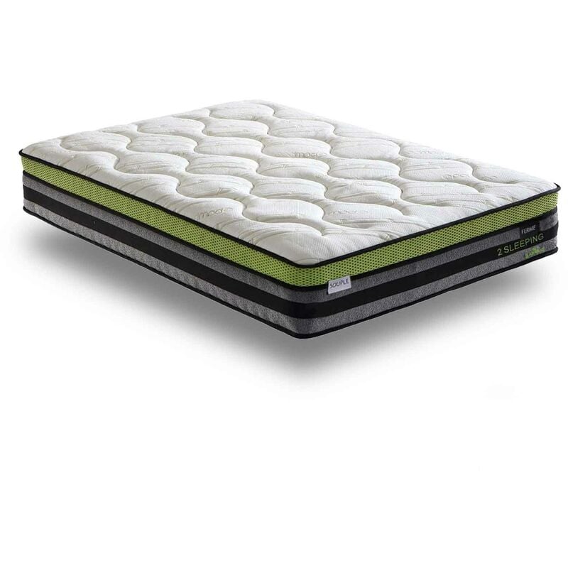 Matelas Clic clac SAMPUR - Épaisseur 15 cm - Mémoire de forme